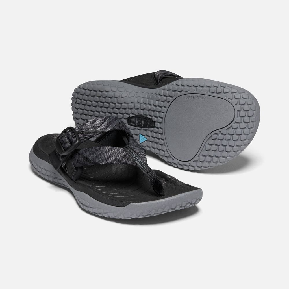 Tong Keen Femme Noir/porno | Solr Toe Post Sandal | TKWYV-1863